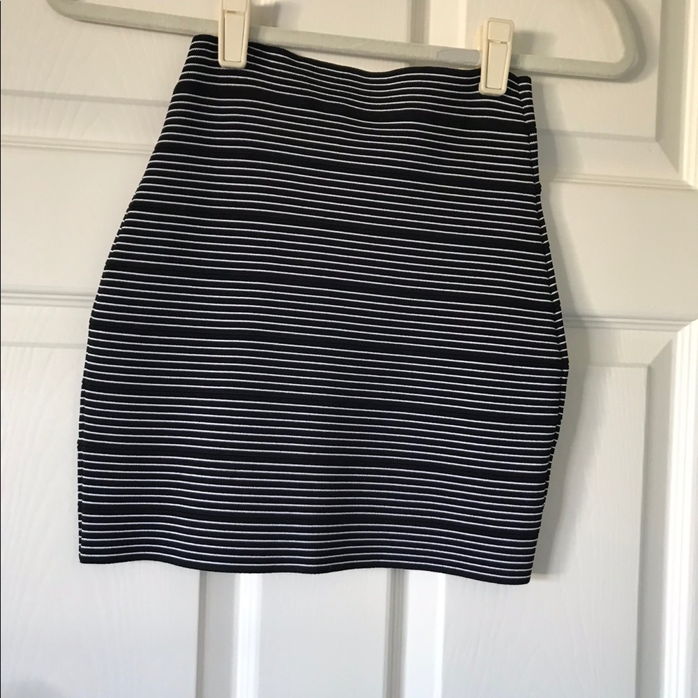 BCBG Max Azria Bandaid skirt